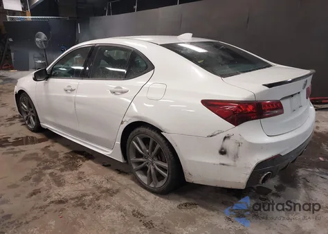 2019 Acura Tlx Tech A-Spec Pkgs из США, поврежденный, VIN 19UUB1F60KA001936